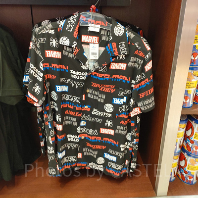 スパイダーマンシャツ