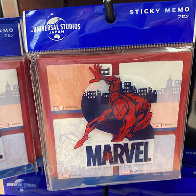 スパイダーマンの付箋
