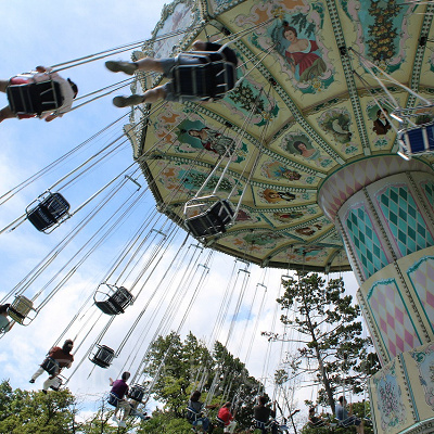 回転空中ブランコ