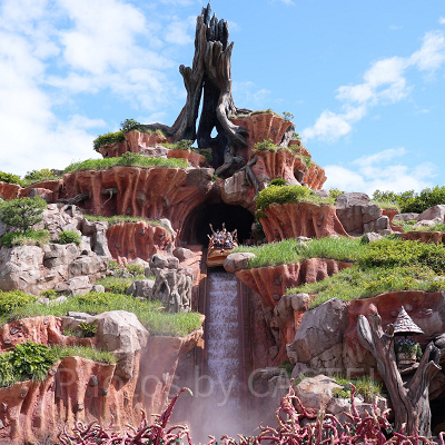 落下のイメージが大きいスプラッシュ・マウンテン