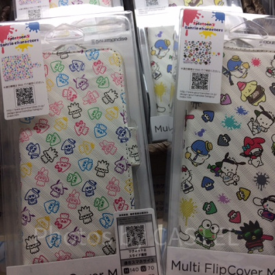 スプラトゥーン2×サンリオキャラクターズ マルチフリップカバー(M)　