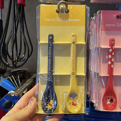 ディズニーうとうと眠るプーさんグッズ：スプーンセット（プーさん）