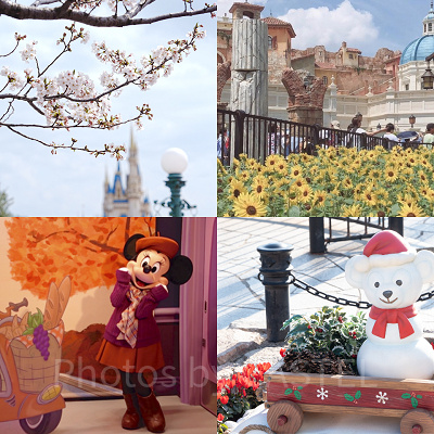 春夏秋冬 季節別の子連れディズニーの持ち物