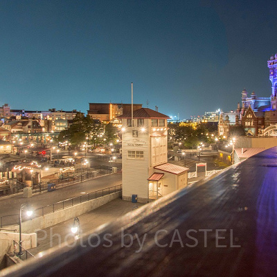 S.S.コロンビア号　デッキ（TDS・夜）