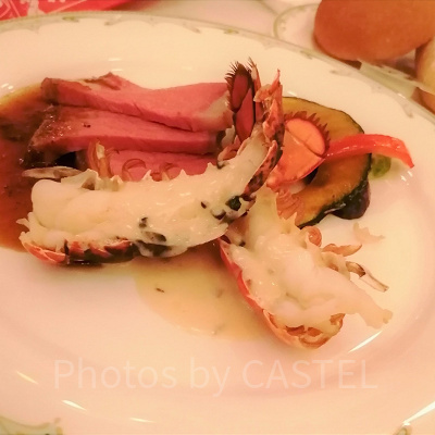 S.S.コロンビア・ダイニングルーム：メインディッシュ