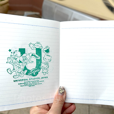 押したスタンプ