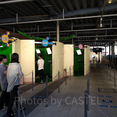 STAND BY MEドラえもん２XRライド待ち列