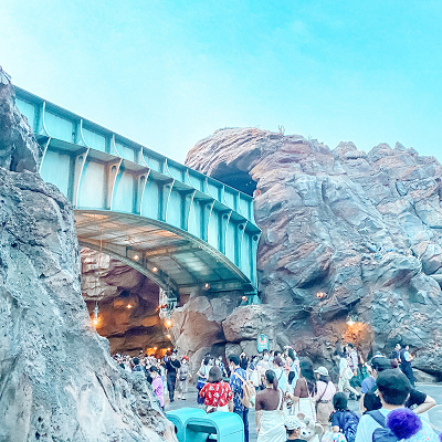 ソアリンのスタンバイ列の様子