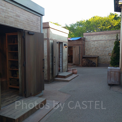 ドラゴンクエストアイランドの町の様子