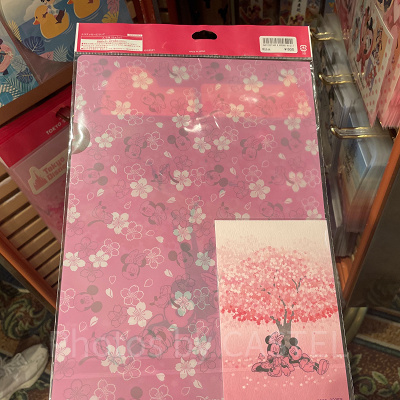 ステーショナリーセット（ディズニー桜グッズ2023）