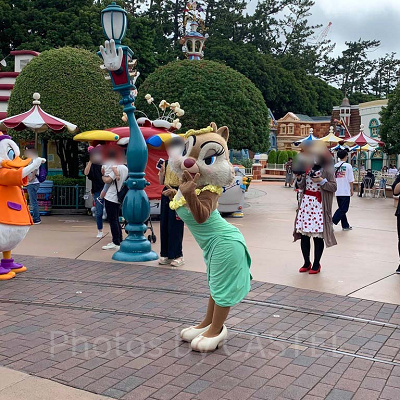 2021年7月3日（土）のディズニーランドの状況
