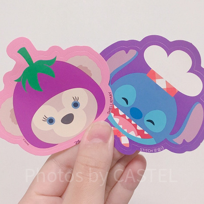 香港ディズニーランドでもらえるシール