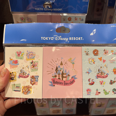 ふせんセット（ディズニーパークモチーフグッズ）