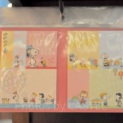 付箋／WHAT A FUN PEANUTS TOUR