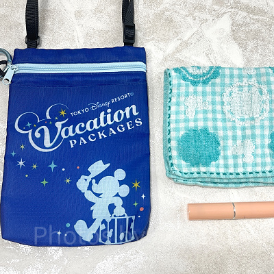 バケパのショルダーバッグの収納力