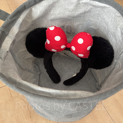 バスケットにいれる収納