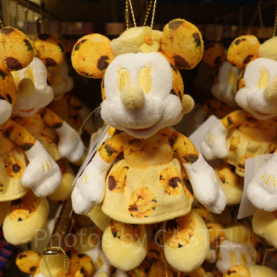 ぬいぐるみバッジ（ひまわり）