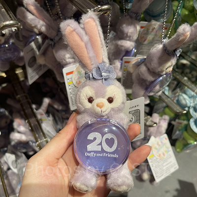 ぬいぐるみチャーム(ダッフィー20周年カラフルハピネスグッズ)