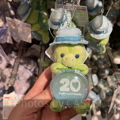 ぬいぐるみチャーム(ダッフィー20周年カラフルハピネスグッズ)