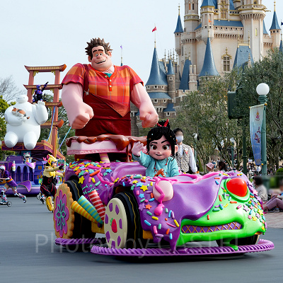 シュガーラッシュのフロート