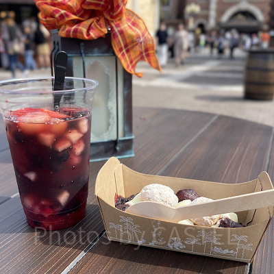 アイスフルーツティーとベイクドドルチェ