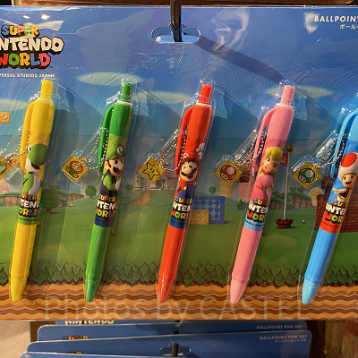 スーパーマリオのボールペン5本セット
