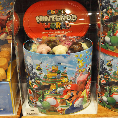 スーパーニンテンドーワールド缶クランチチョコ