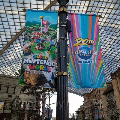 スーパーニンテンドーワールドの旗