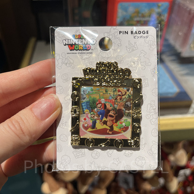 スーパーニンテンドーワールドピンバッジ