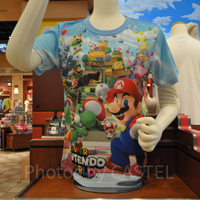 スーパーニンテンドーワールドのTシャツ