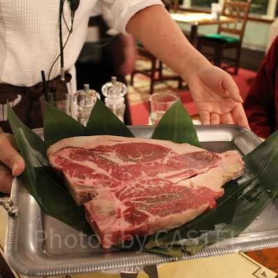 パークサイドグリルのTボーンステーキ