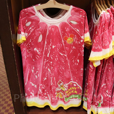 Tシャツ（デイジー・ピンクグレープフルーツ）表