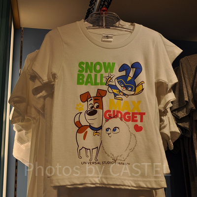 ペット2デザインのTシャツ