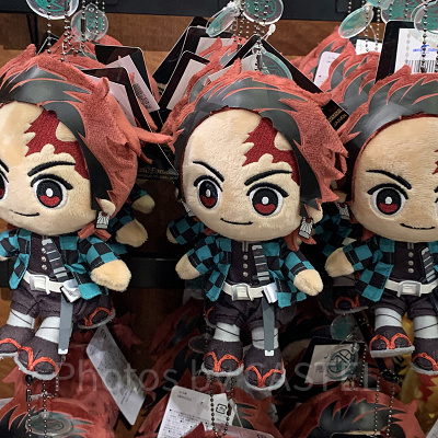 炭治郎のぬいぐるみキーチェーン（USJ鬼滅の刃グッズ2024）