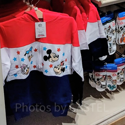 チームディズニーキッズパーカー