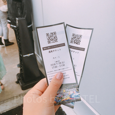 チームラボプラネッツ豊洲　チケット