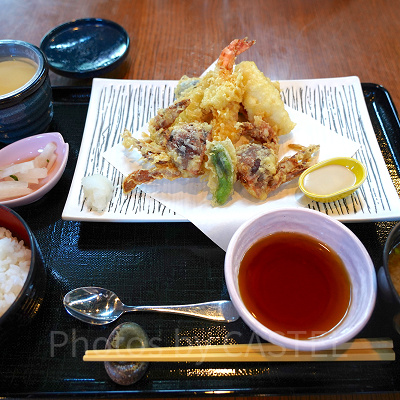 ディズニーシー食べ物:天ぷら膳(レストラン櫻)