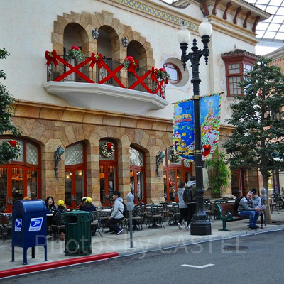 ビバリーヒルズブランジェリーのテラス席／USJ