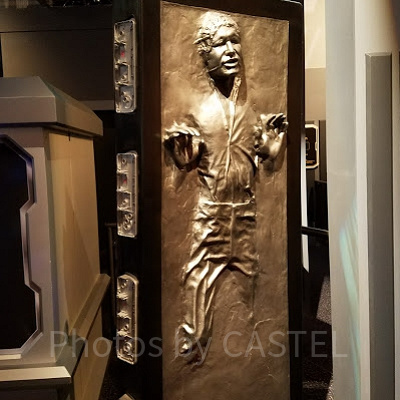 あのハン・ソロの姿が！もちろん実物大です