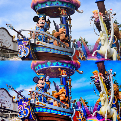 仕上がりのビフォアアフターはこんな感じです！