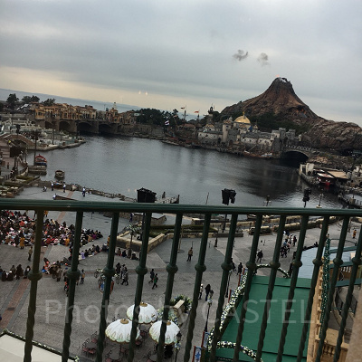 ラウンジから見たパーク