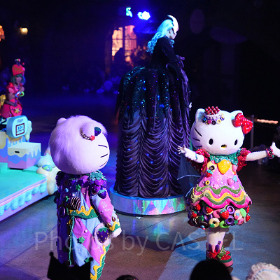 闇の女王とキティ、ダニエル（ミラクルギフトパレード）