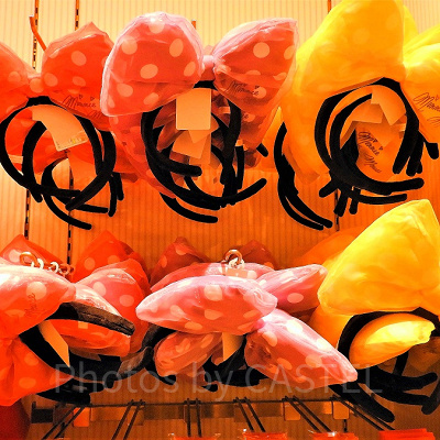 ミニーのリボンと同じカチューシャ