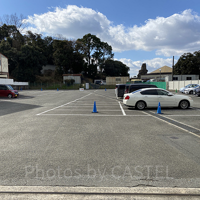 ひらかたパークの第２駐車場