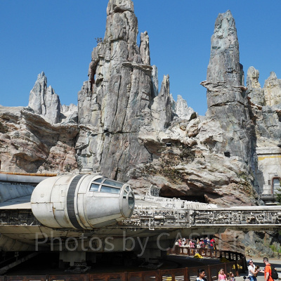 カリフォルニアのディズニーランドにある『スター・ウォーズ』エリア