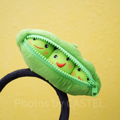 お豆3兄妹カチューシャには驚きの仕掛けが！