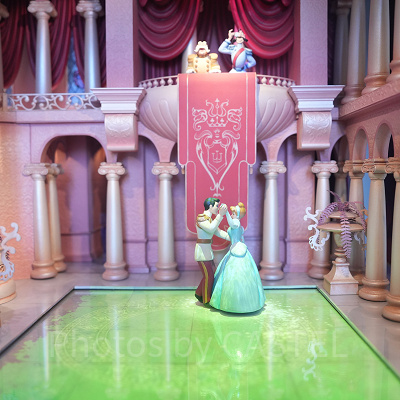 ジオラマにもとある仕掛けが