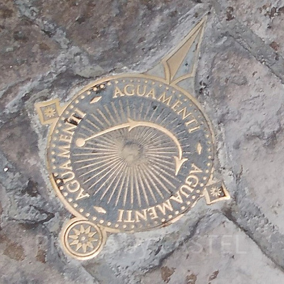 USJワンド・マジックのポイントにはマークが描いてある