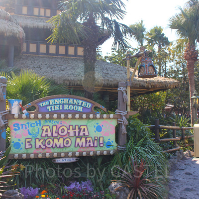 ディズニーの中に南国ムードが漂います♪