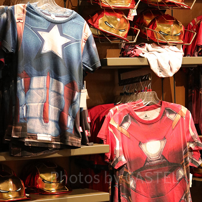 屋内まるごとMARVELになっているエリアがあります！
